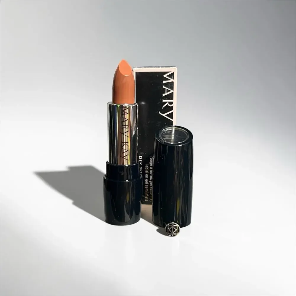Mary Kay Gel Semi-Matte Lipstick in Rich Truffle New